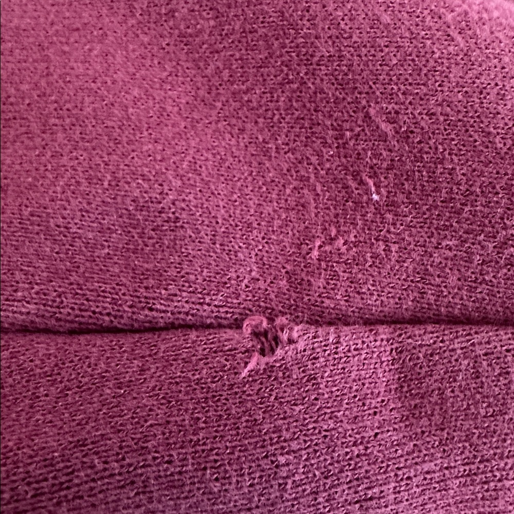 Burgundy & Gold lululemon scuba Zip-Up Hoodie size 6 - Picture 16 of 16